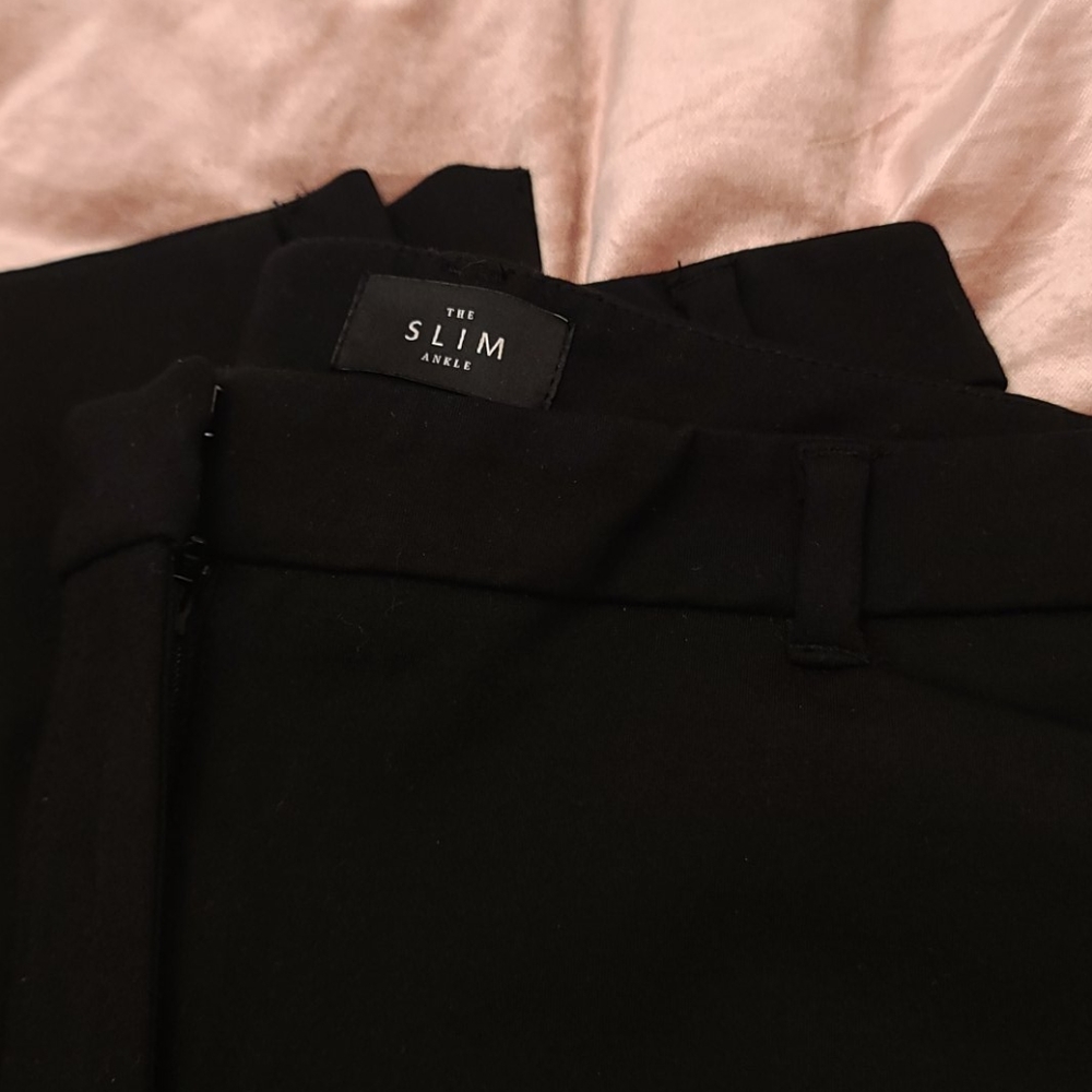 White House Black Market Black ankle pants